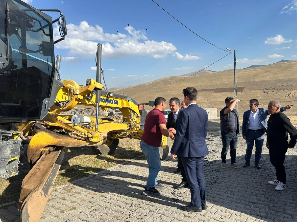 Iğdır İl Özel İdaresi'nden Tuzluca'da Altyapı Hızına Yerinde Denetim