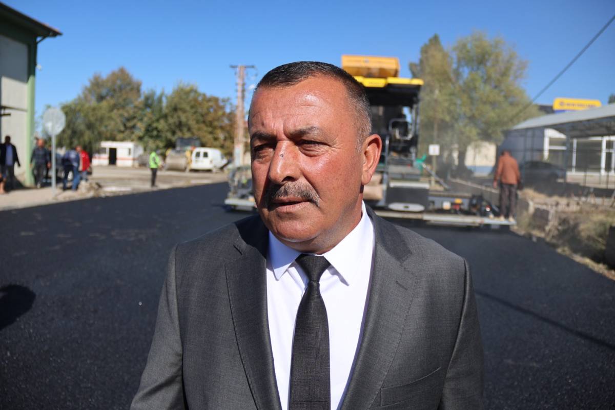 Melekli Beldesi Sıcak Asfalt çalışmasında sona gelindi