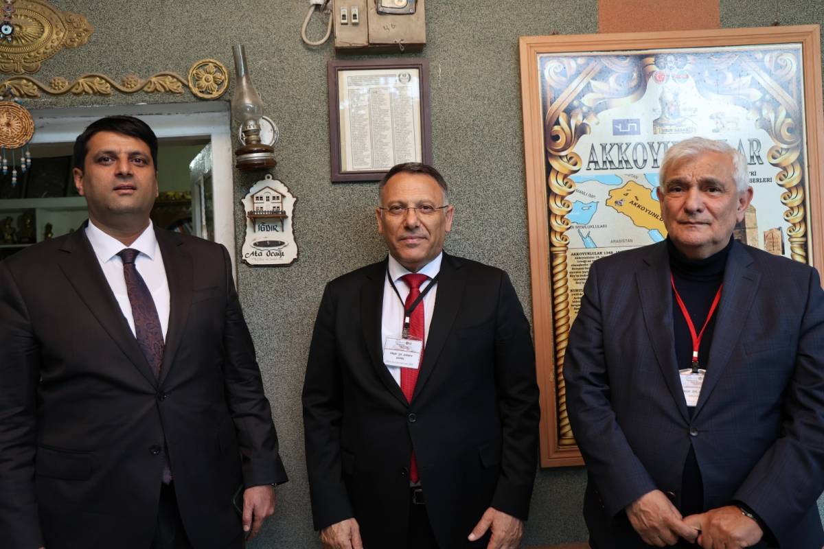 Rektör Gürel, Türkiye ve Azerbaycan Heyetiyle Ata Ocağı’nda
