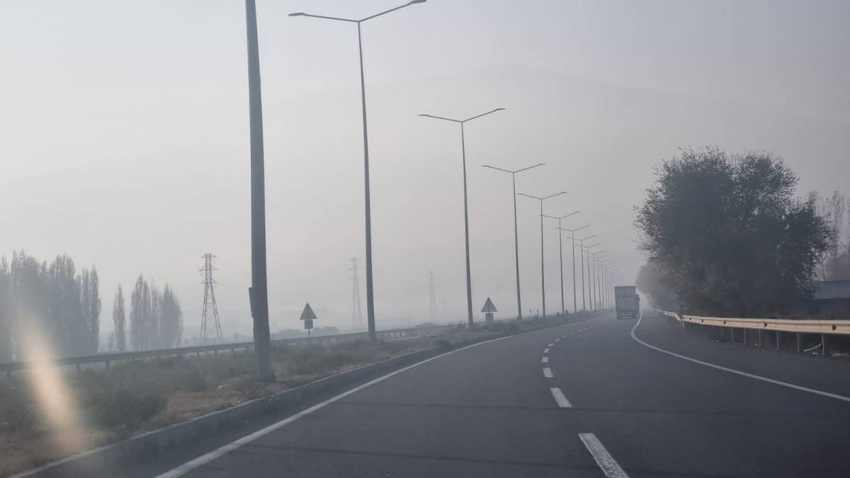 Iğdır’da Yoğun Sis Trafiği Olumsuz Etkiledi