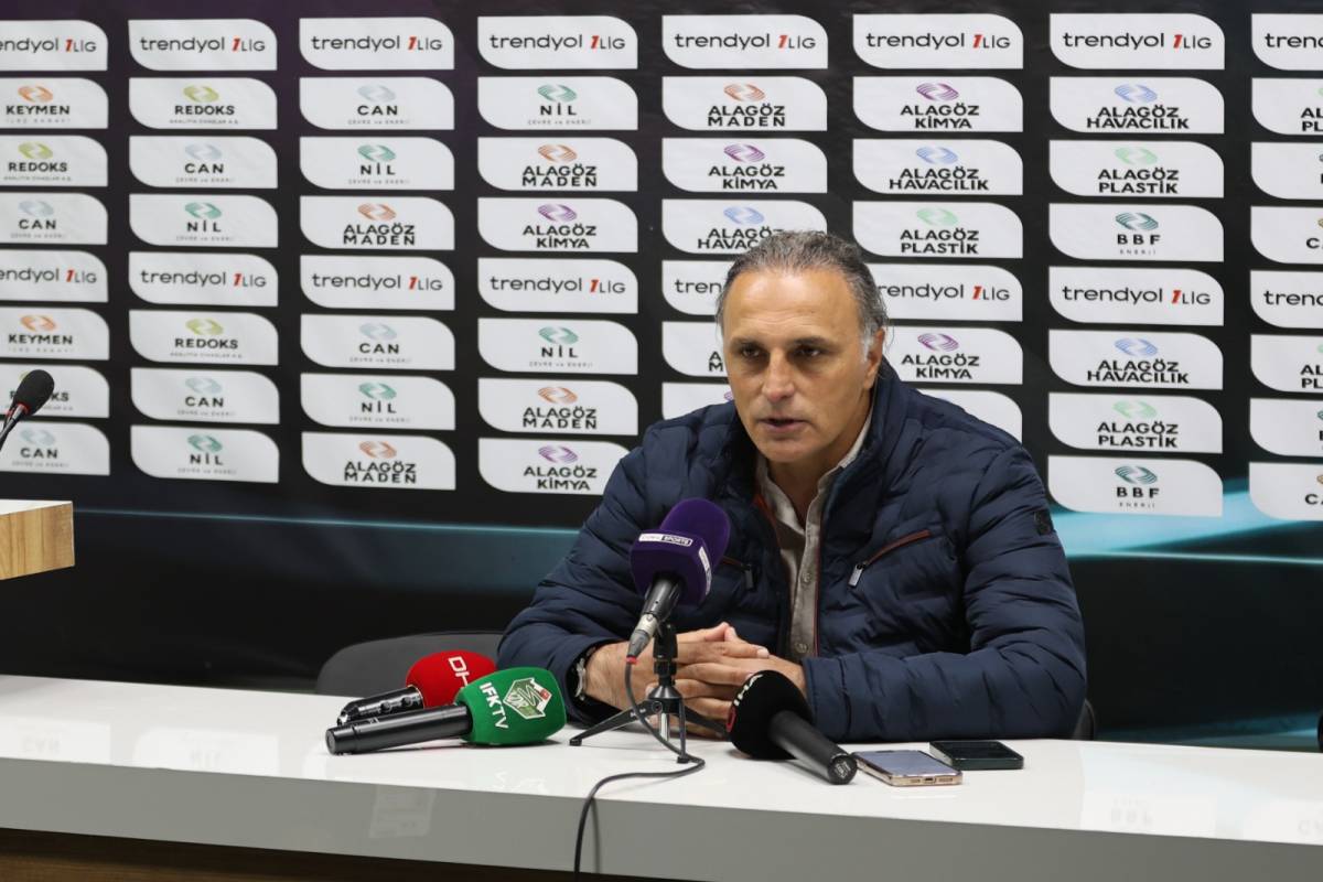 Iğdır FK Teknik Direktörü Üzülmez; “Kaybedilen iki puandan dolayı üzgünüz”