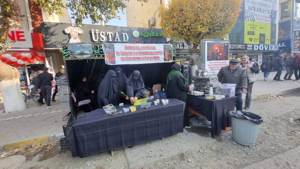 Iğdır’da Ehli Beyt Gönüllülerinden Hz. Fatıma’nın Şehadeti Yıldönümü Anması