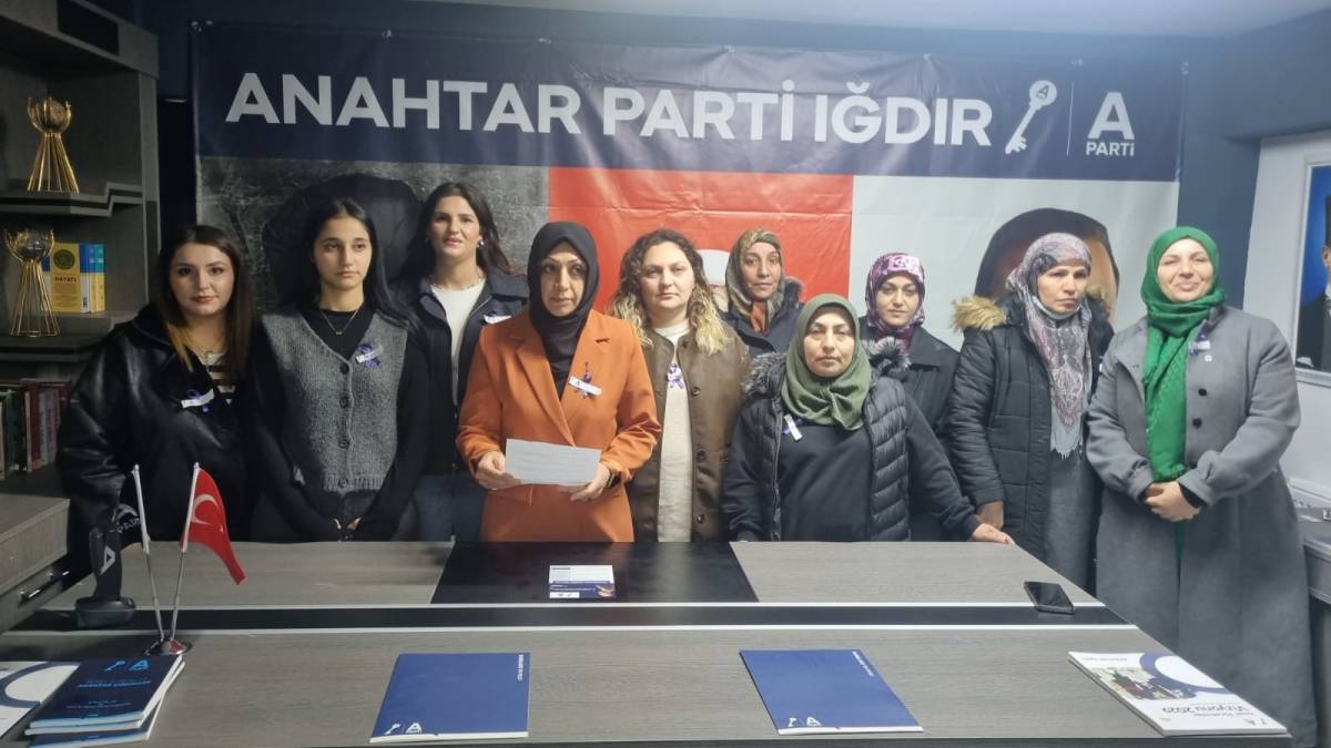 Anahtar Parti’den 25 Kasım’da Şiddete Karşı Güçlü Mesaj: “Bir Kadın Daha Eksilmeyeceğimiz Bir Türkiye Mümkün”
