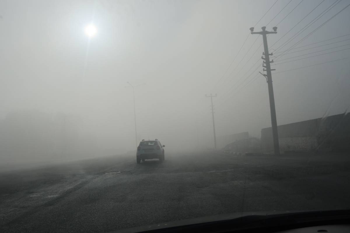 Iğdır’da Yoğun Sis Hayatı Felç Etti: Görüş Mesafesi 1 Metreye Kadar Düştü