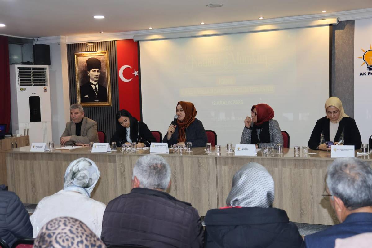 AK Parti Iğdır Kadın Kolları Danışma meclisi toplantısı yapıldı