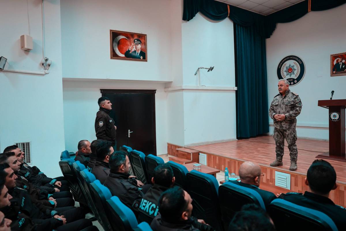 Iğdır Emniyet Müdürü Niyazi Turgay’dan Bekçilere Talimat: Sahada Etkinlik Artacak!