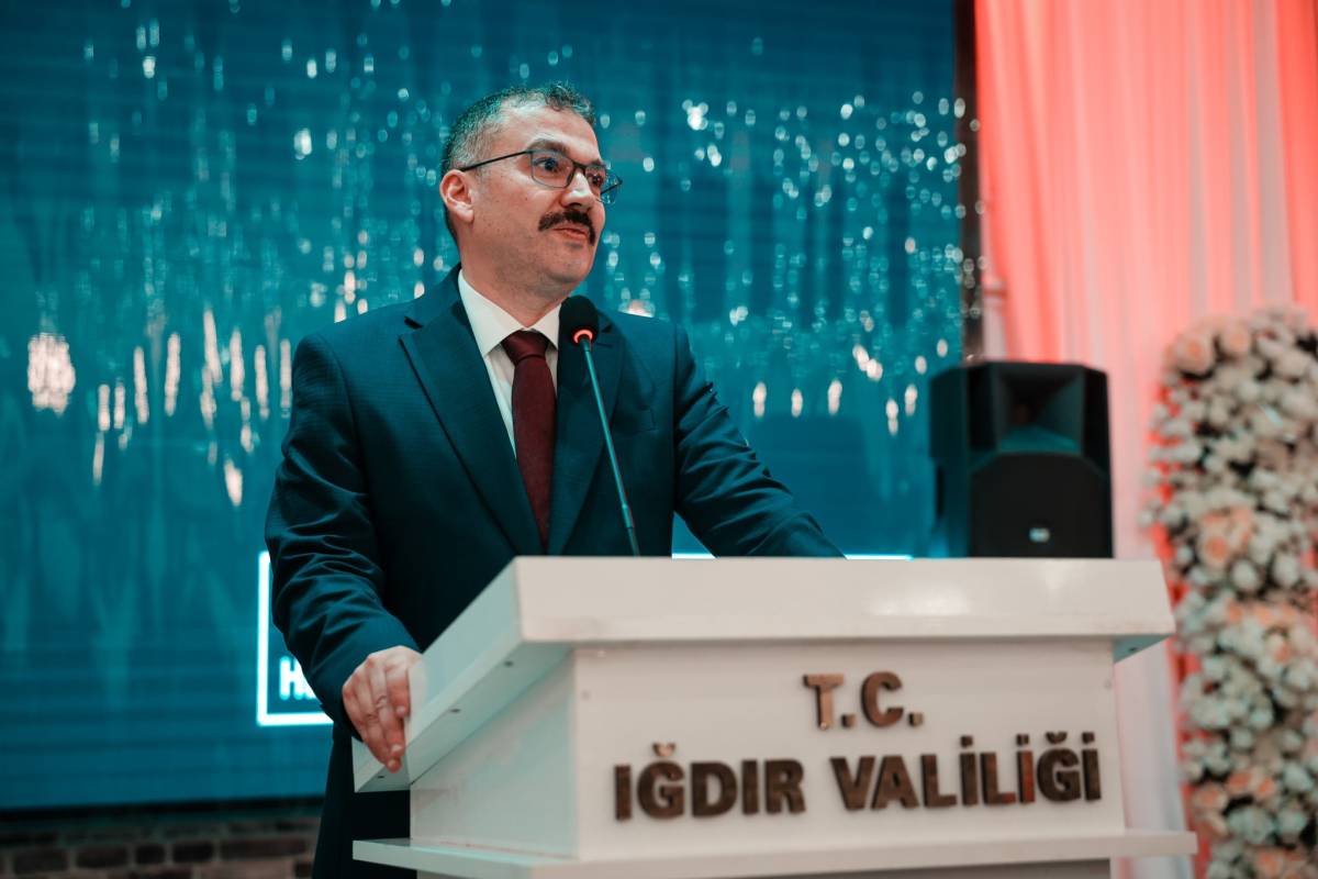 Iğdır Valisi Ercan Turan için veda programı düzenlendi