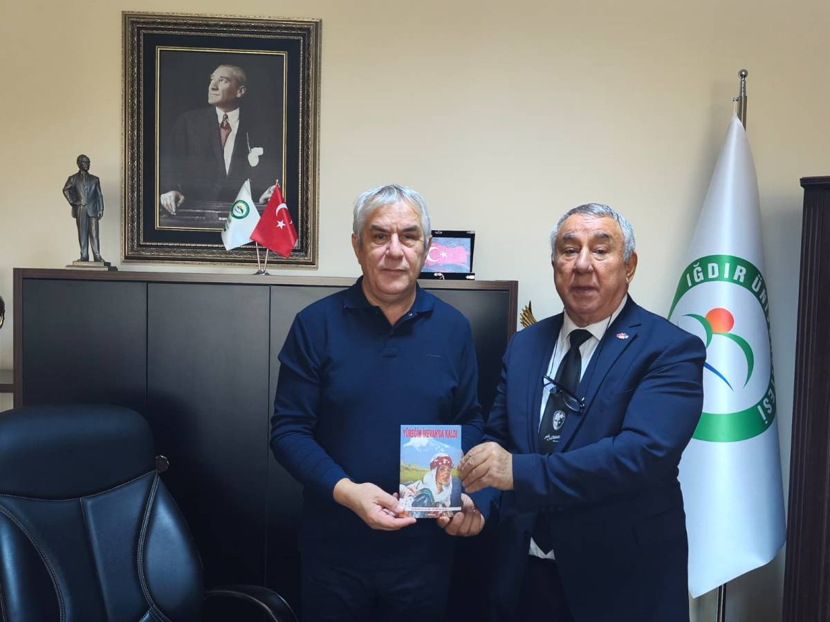 TADDEF’ten Iğdır Üniversitesi Ziraat Fakültesi Dekanı Prof. Dr. İsa Özaydın’a Hayırlı Olsun Ziyareti