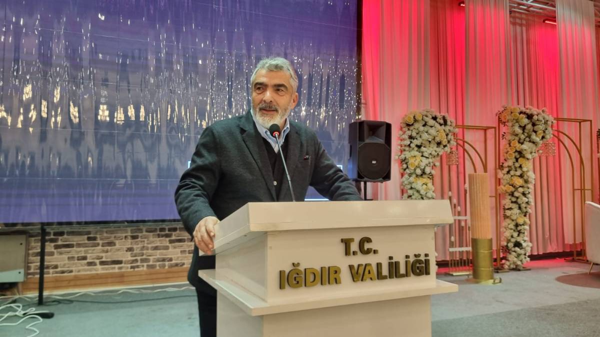 Iğdır Valisi Ercan Turan için veda programı düzenlendi