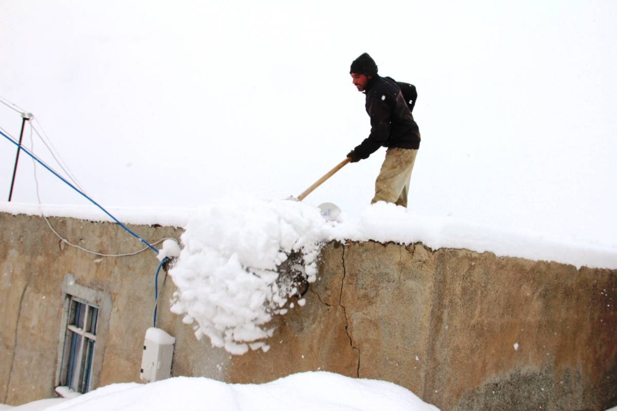 Iğdır’ın Dağ Köylerinde Karla Mücadele Sürüyor