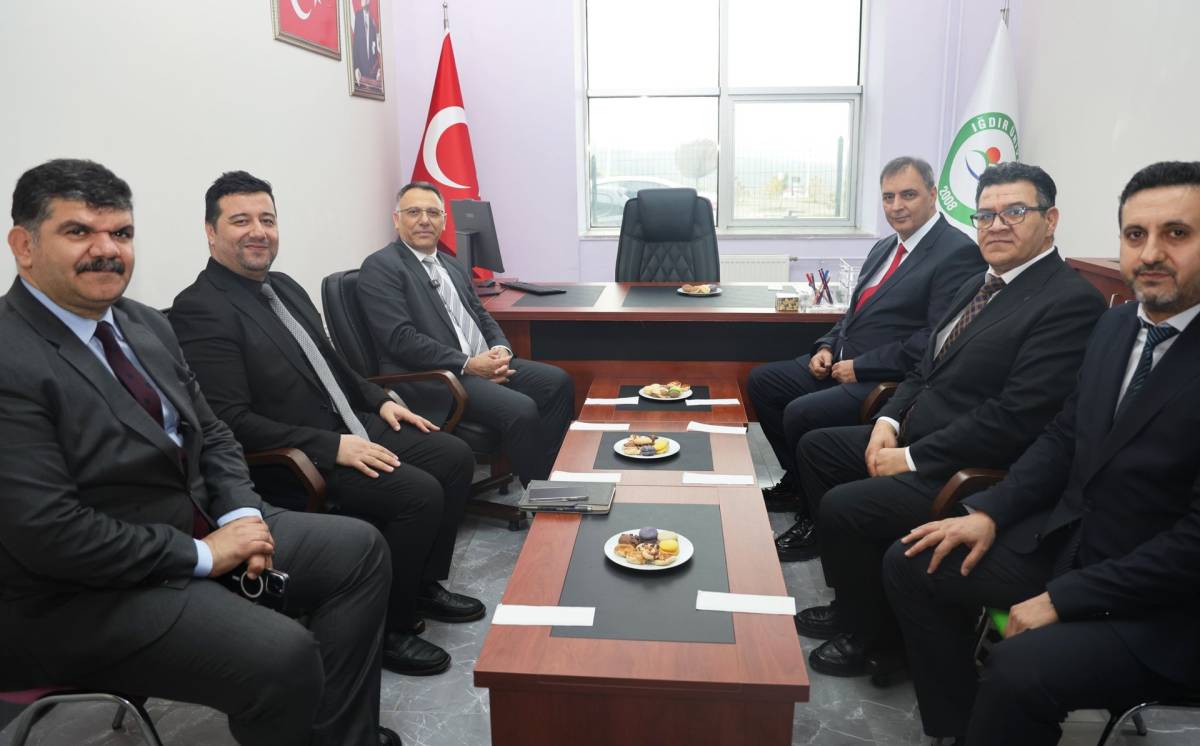 Vali Yardımcısı Abdurrahman Çelebi'den Iğdır Üniversitesi'ne Veda Ziyareti