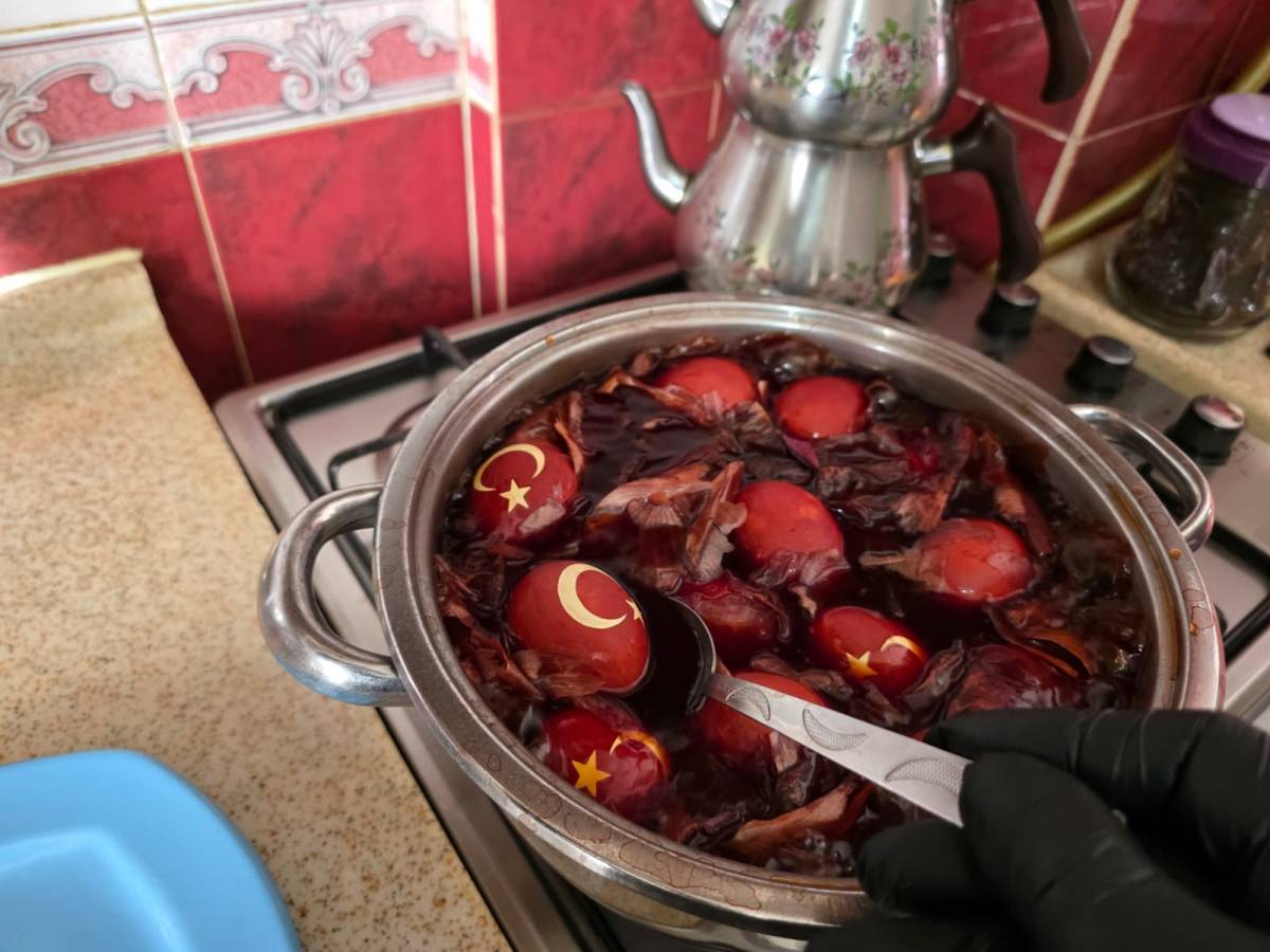 Iğdır’da Ayyıldızlı Yumurtalar Nevruz’a Renk Katıyor