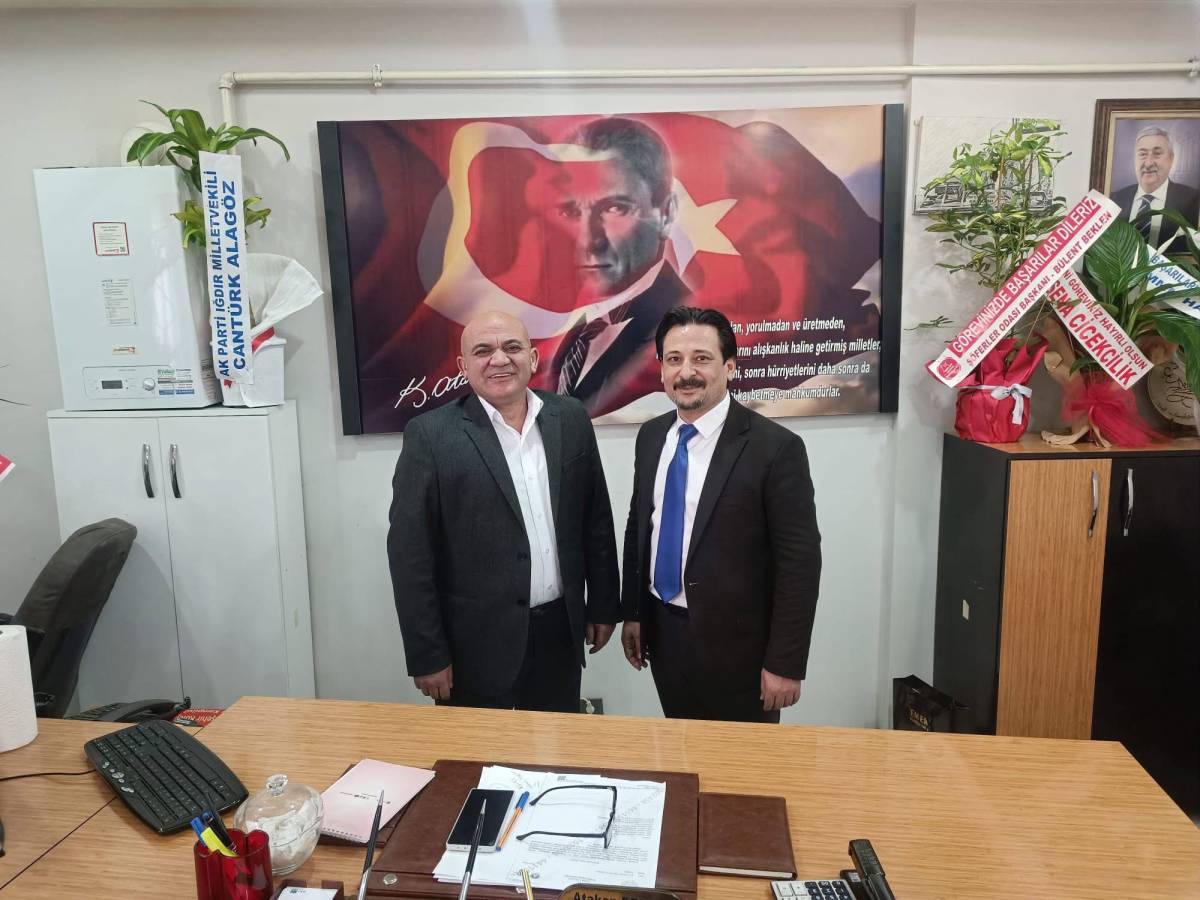 Iğdır’da Esnaf Dayanışması: Atakan Demirci’ye Anlamlı Ziyaret