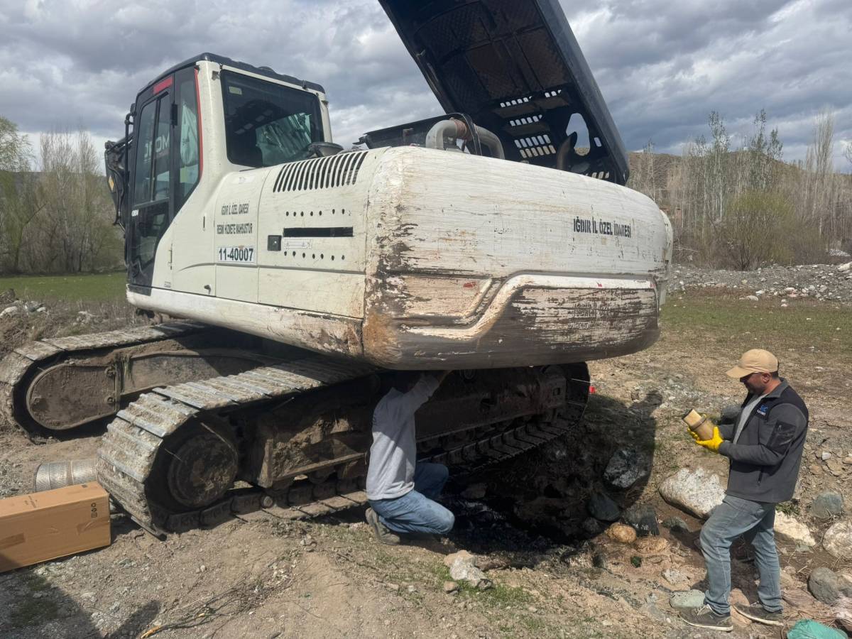 Iğdır İl Özel İdaresi’nden Sahada 