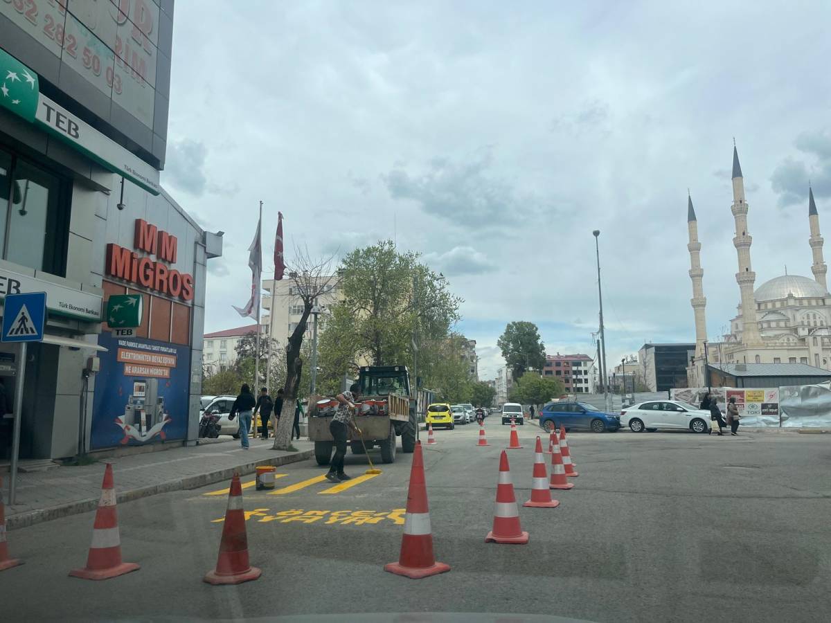 Iğdır’da Yaya Geçitleri Yenileniyor