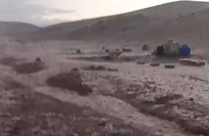 Aşağı Çarıkçı Köyü Sel Sularına Teslim: O Anlar Kamerada