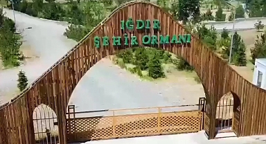 Iğdır Kent Ormanı'nın zaman içerisindeki değişimi
